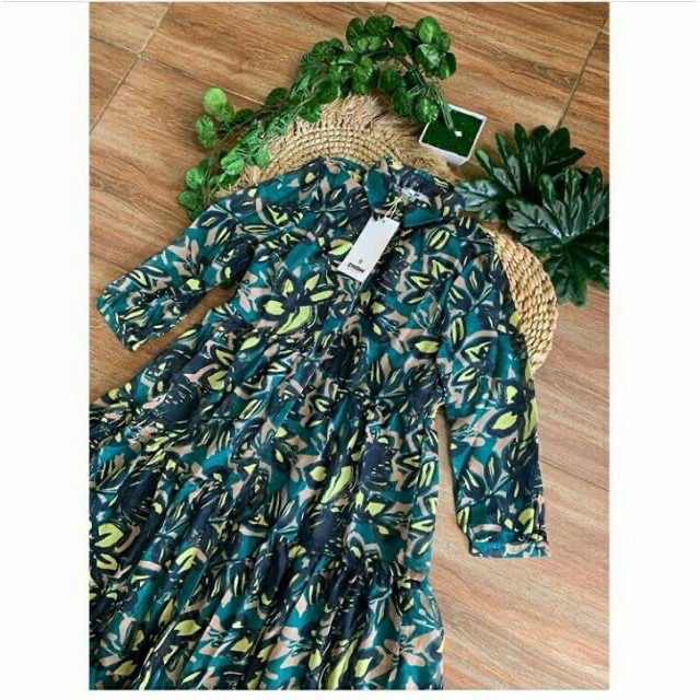 TUNIK FASHION WANITA MURAH STYLE KEREN / Dress Floral Zara Premium Import BKK Bangkok
