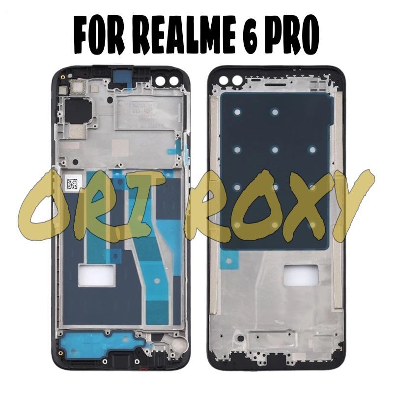 FRAME LCD - TULANG LCD HP - TATAKAN LCD FOR REALME 6 PRO - REALME 6PRO ORIGINAL