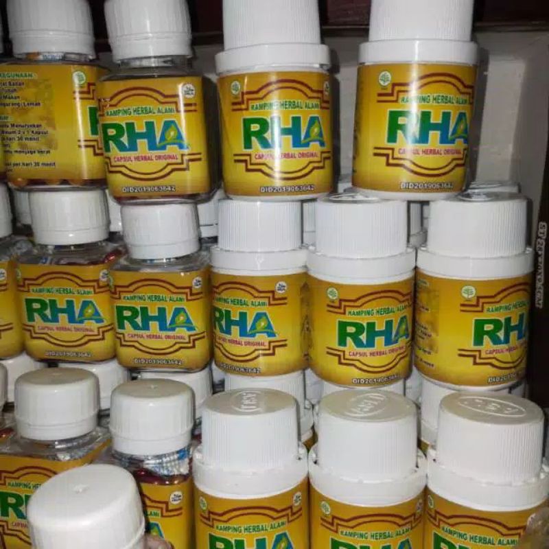 herbal pelangsing RHA ori
