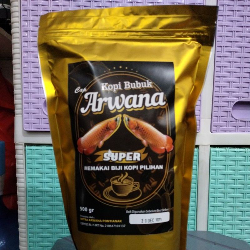 

Kopi Arwana Arabika Pontianak 500gr