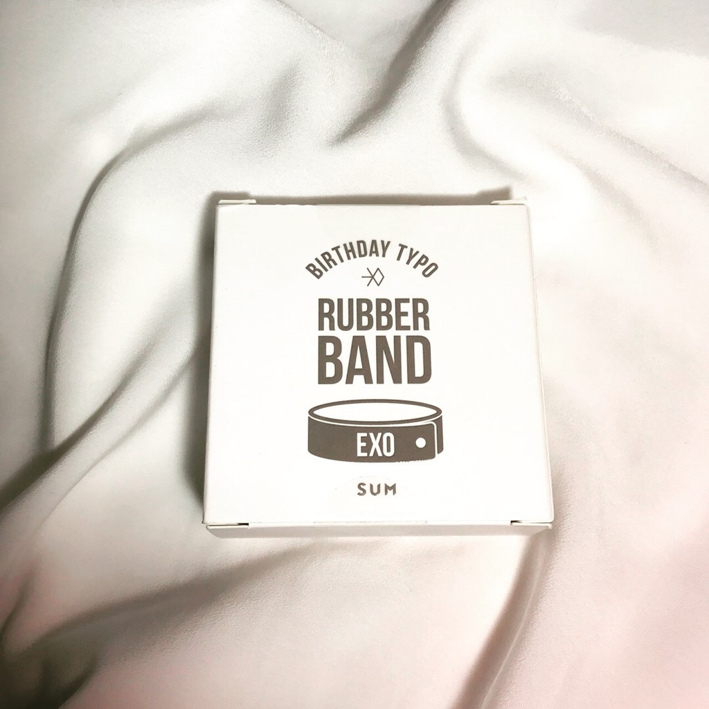 OFFICIAL SUM EXO BIRTHDAY TYPO BRACELET