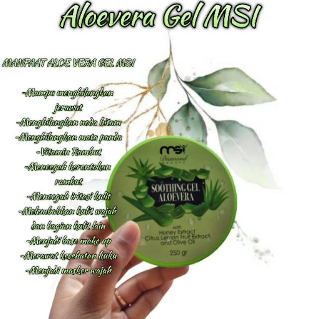 Soothing Gel Aloevera MSI