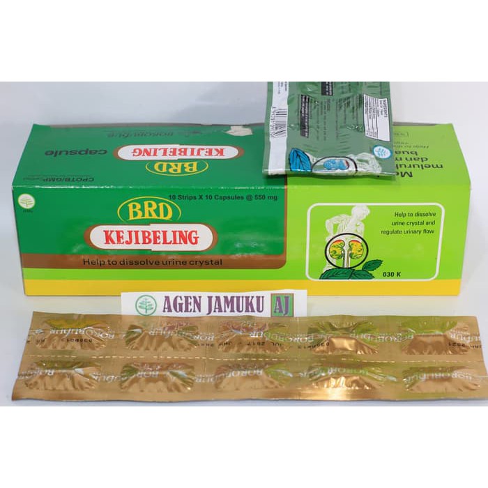 KEJIBELING BOROBUDUR HERBAL 1 STRIP ISI 10 KAPSUL Shopee 