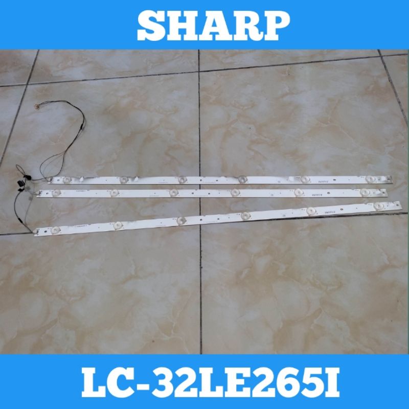 Backlight TV LED SHARP LC-32LE265I Backlight TV SHARP LC-32LE265I Backlight SHARP LC-32LE265I BL TV 