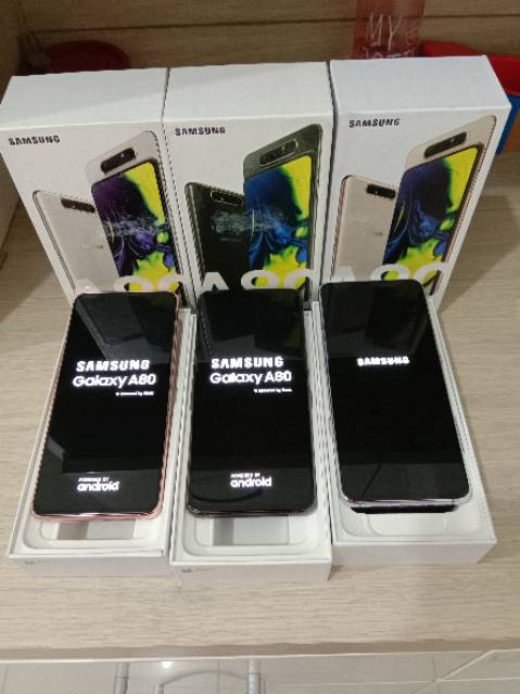 Samsung Galaxy A80 Ram 8 128gb Second Fullset Original Sein Indonesia Shopee Indonesia