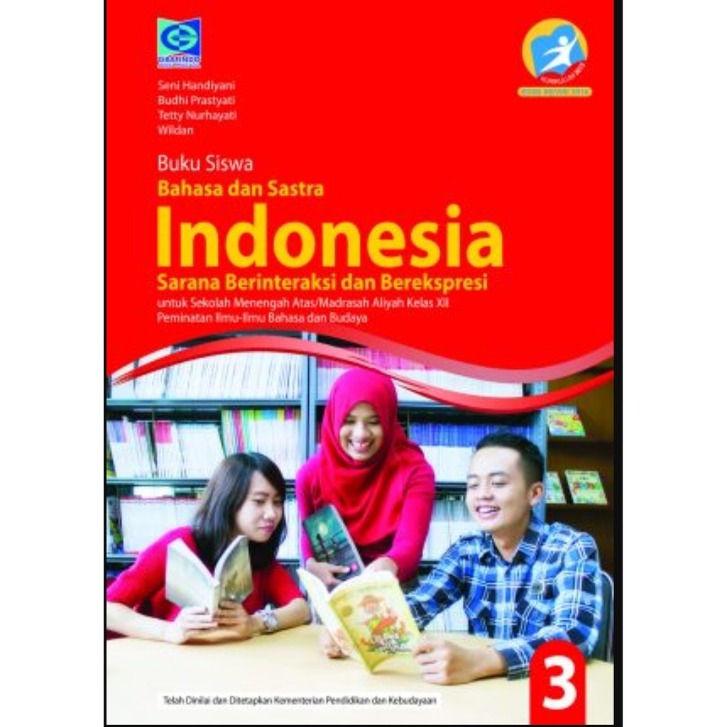 Buku Bahasa Indonesia dan Sastra Indonesia Kelas 12-Grafindo