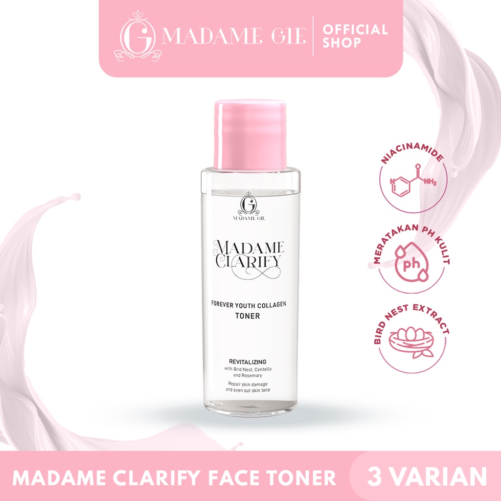 Madame Gie Madame Clarify Face Toner - Skin Care Pelembab