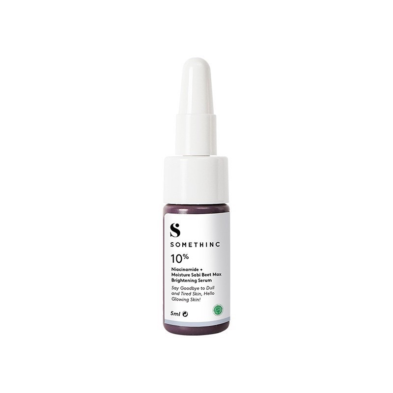SOMETHINC 10% Niacinamide + Moisture Sabi Beet Max Brightening Serum 5 ml (somethinc sample serum)