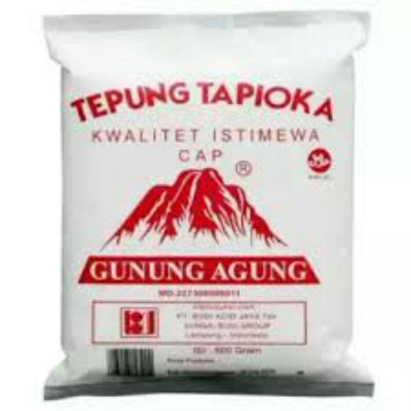 

Tepung Tapioka Gunung Agung 500gr