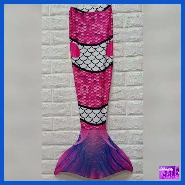 Kanamutsok- Mermaid Baju Duyung Baju Renang New Model Kostum Putri Duyung Anak -Aslii.