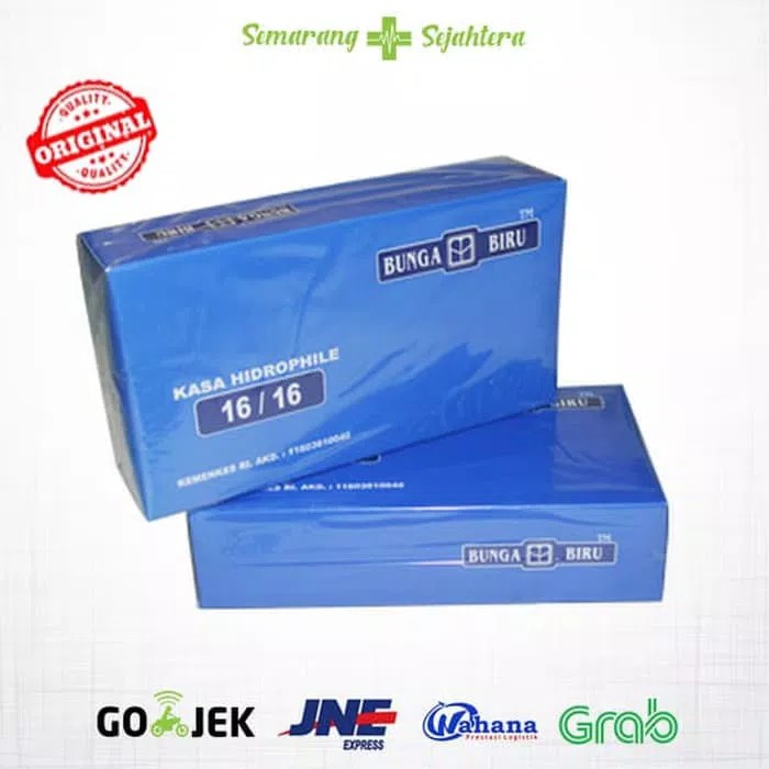 Kassa Hidrophile 16 Cm - Kassa Perban Penutup Luka Steril