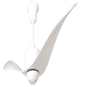 MT.Edma 52in SEAGULL Kipas Plafon (White) + Lampu Hias &amp; Remote Control