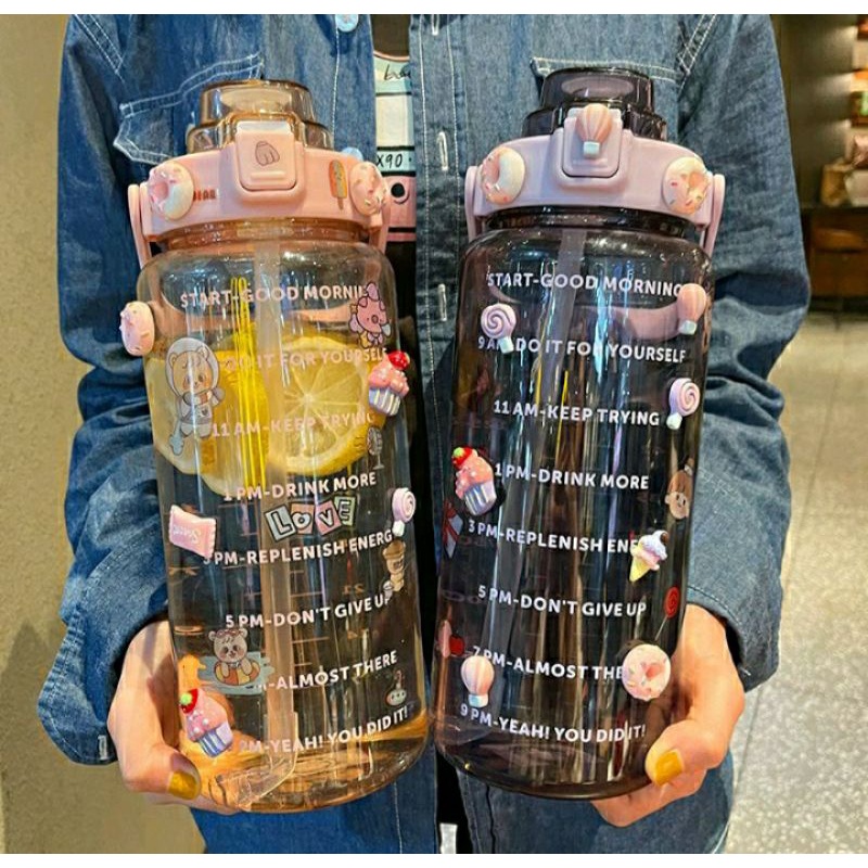 Botol Minum Bening 2 Liter