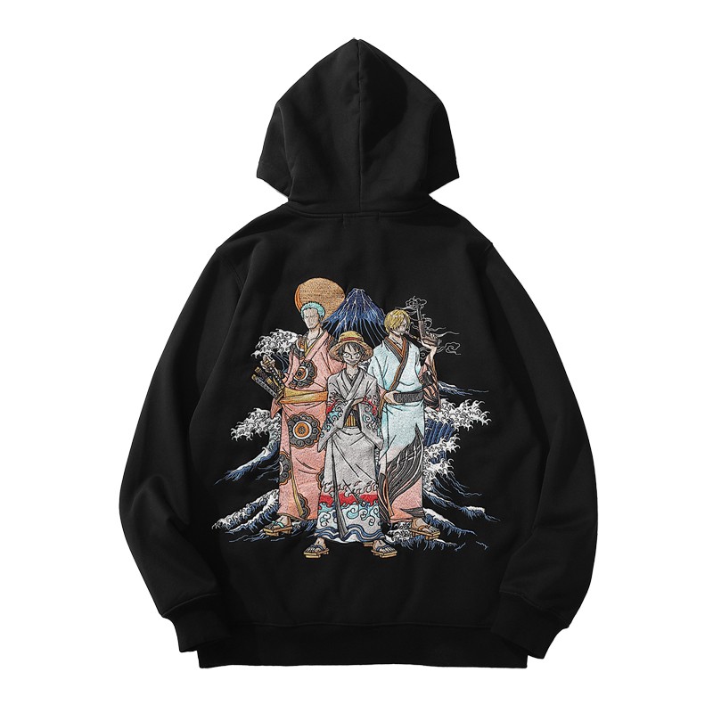 jaket hoodie sukajan one piece (Pre Order)