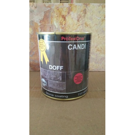 Candi black doff Coating/Pernis/Pelapis Batu Alam