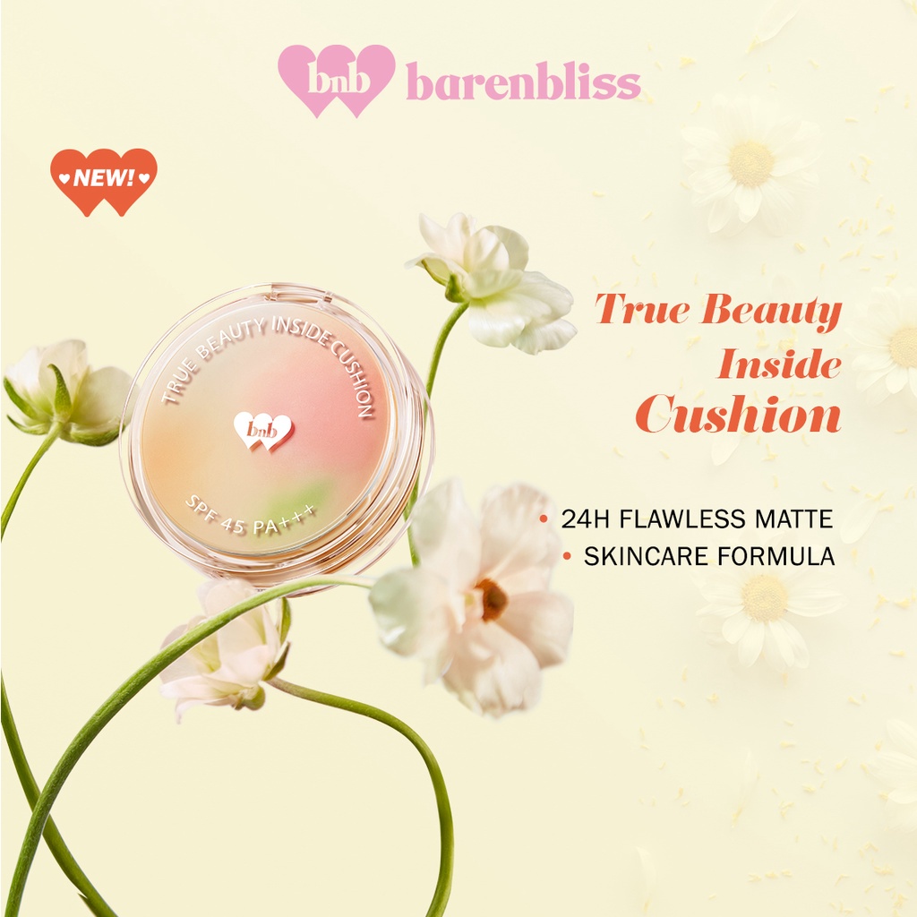 ❤ MEMEY ❤ BNB BARENBLISS Korean Bloomate True Beauty Beauty Inside Cushion