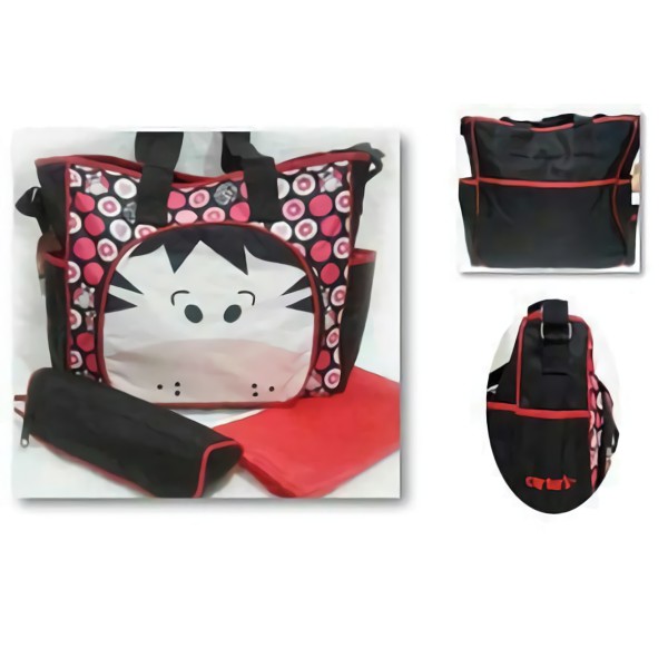 Tas Perlengkapan Bayi Carter Diaper Bag Zebra Pink / Tas Bayi