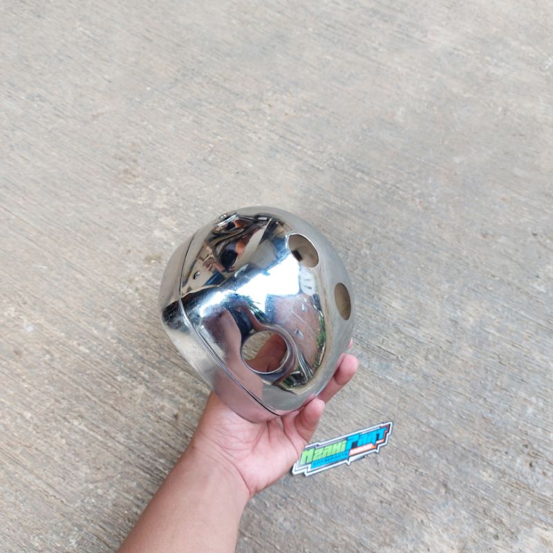 Batok Lampu VanVan FanFan crom batok vanvan crome 5,75
