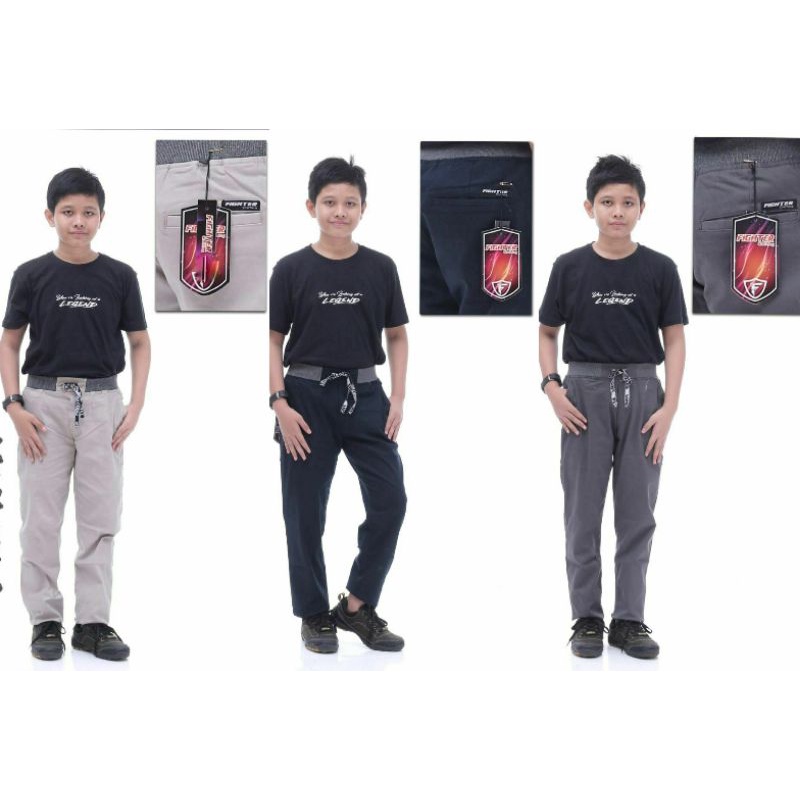 CELANA PANJANG RIP ANAK / CELANA PANJANG ANAK LAKI LAKI / CELANA RIP TANGGUNG / SIZE 24 25 26