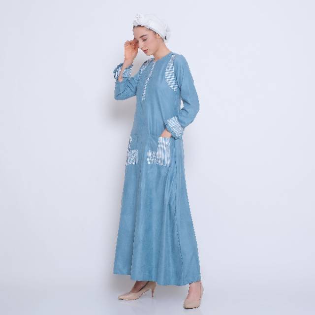 DRESS Gamis Muslim Cantik BY PINKHIJAB_BOUTIQUE