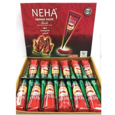 ^ KYRA ^ Neha Henna Pasta Cone Hena Pacar Kuku Arab Temporary Hand Painting