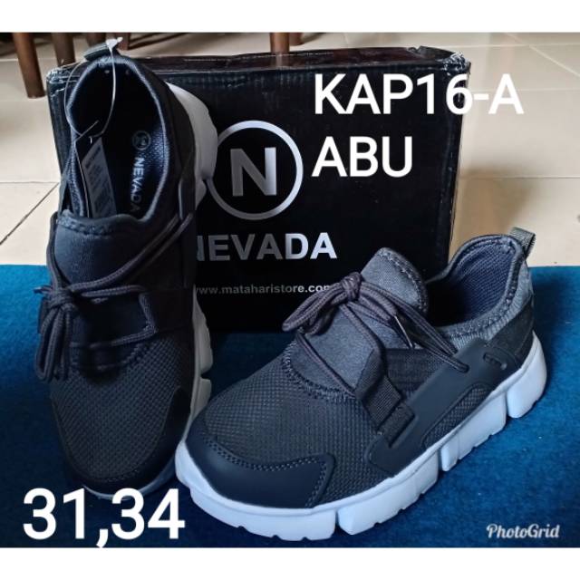 Sepatu Anak Perempuan / Laki Laki NEVADA Brand Matahari Original