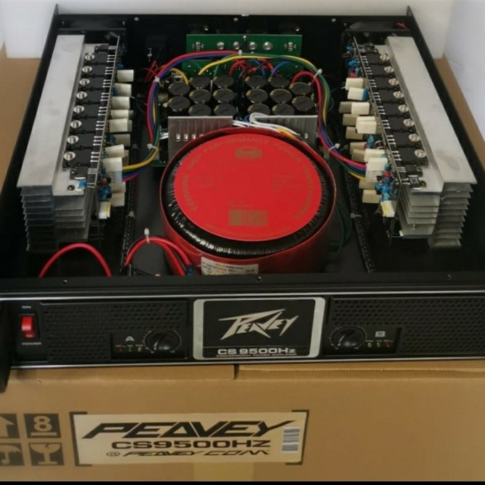 POWER audio power AMPLIFIER PEAVEY CS 9500 HZ CS 9000 HZ