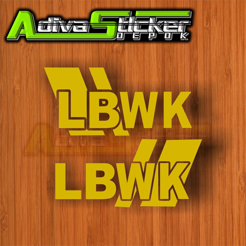 STIKER CUTTING MOBIL LBWK