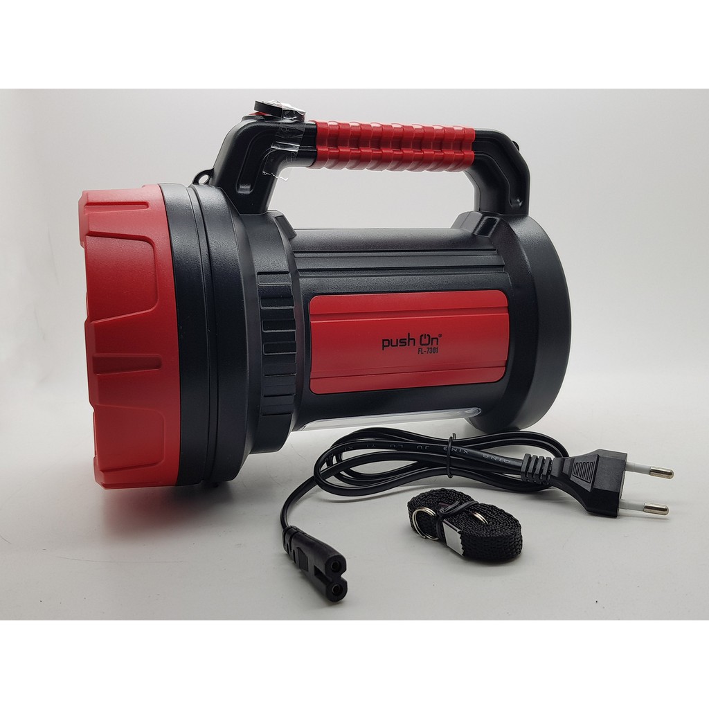 Senter Jumbo Led 30 Watt &amp; 10 Watt Emergency PUSH ON FL-7301