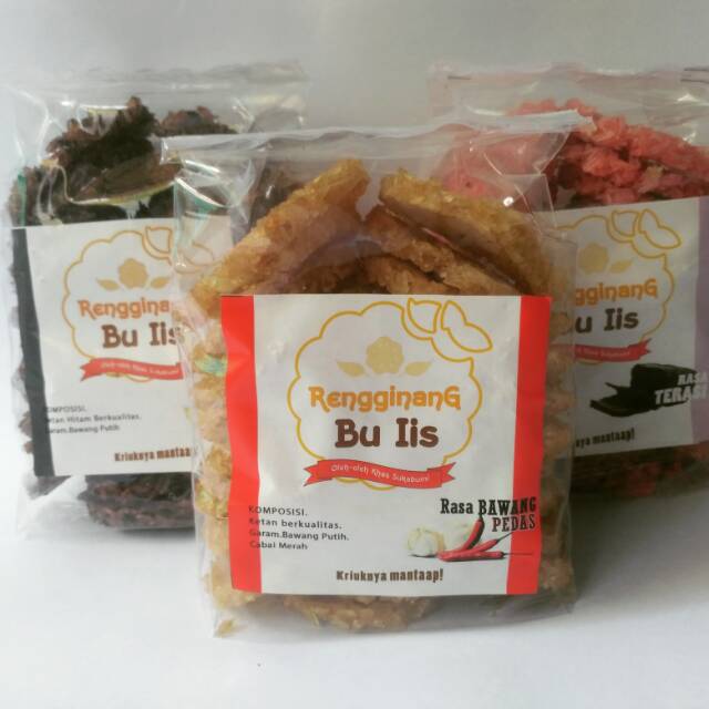 

Rengginang terasi bawang enak