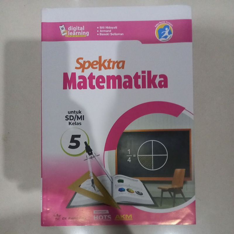 BUKU PELAJARAN SPEKTRA KELAS 5 MATEMATIKA