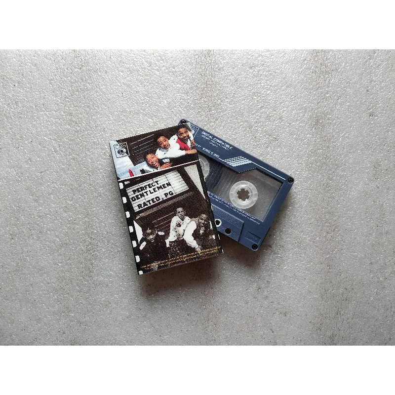 kaset pita barat hip hop new Jack swing PERFECT GENTLEMEN rated pg