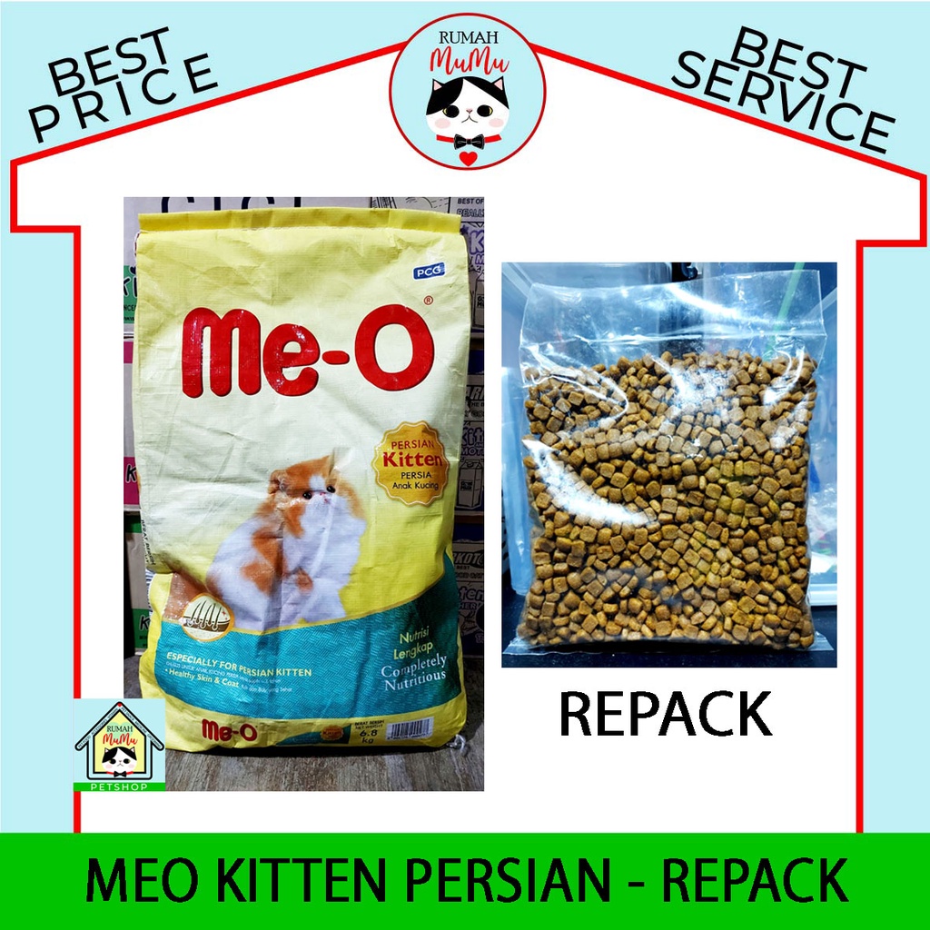 MAKANAN ANAK KUCING MEO PERSIAN REPACK