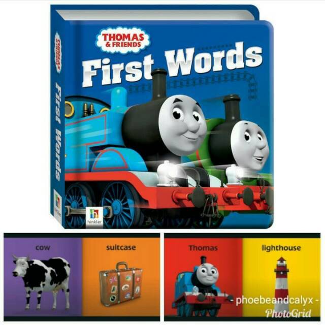 Buku anak import Thomas and friends first words