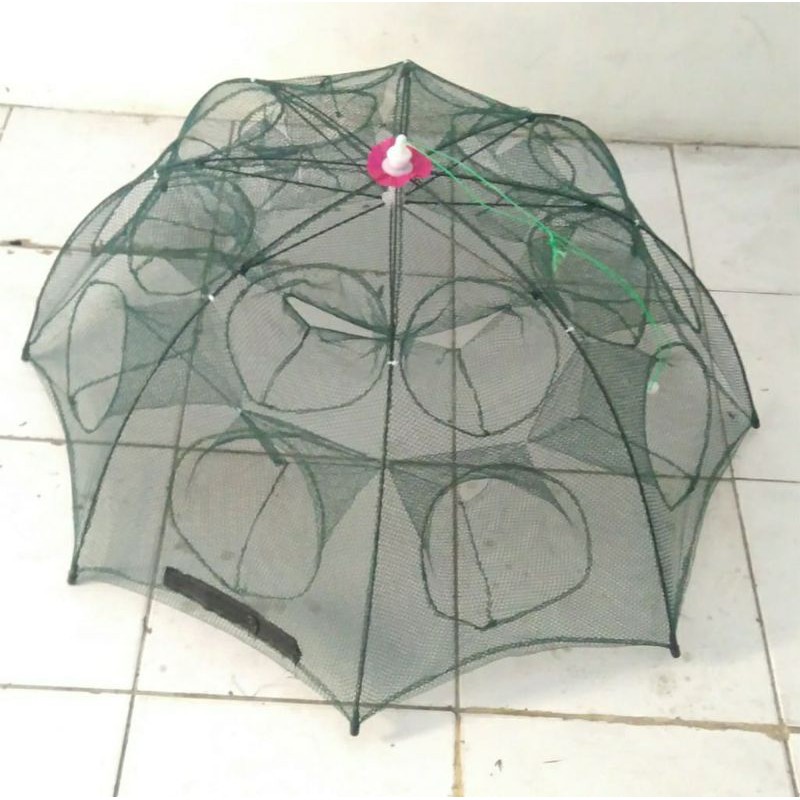 Jebakan Payung Bubu Jaring perangkap Udang Ikan Kepiting