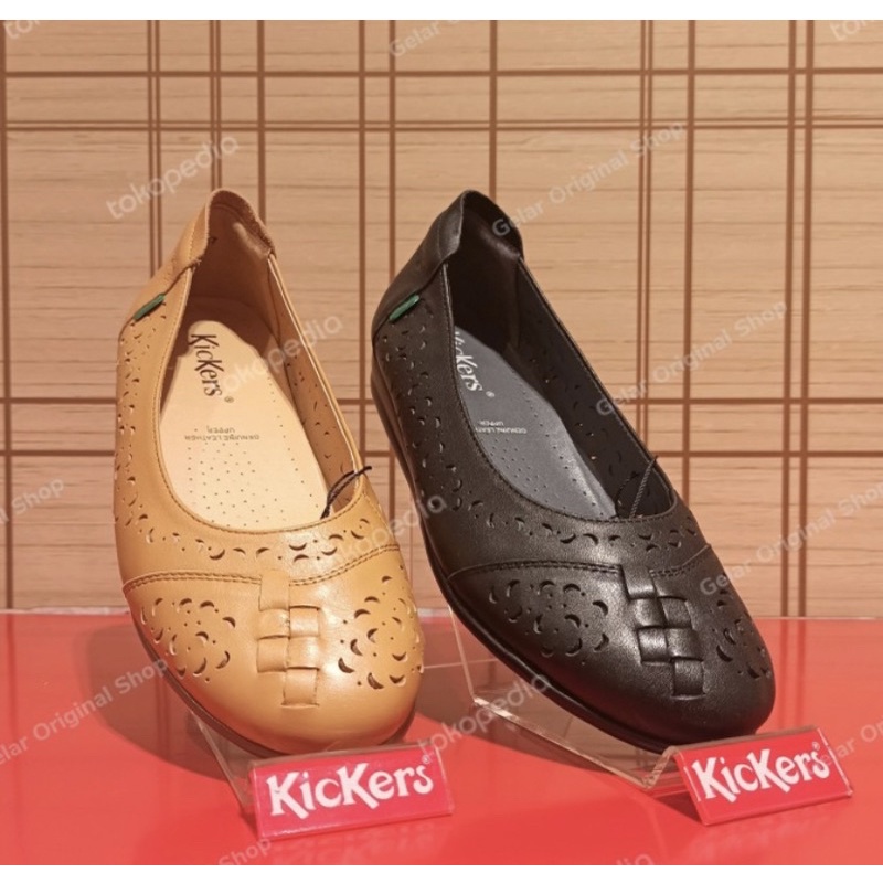 Sepatu Flat Wanita Kickers Original KCL3956 Ganuine