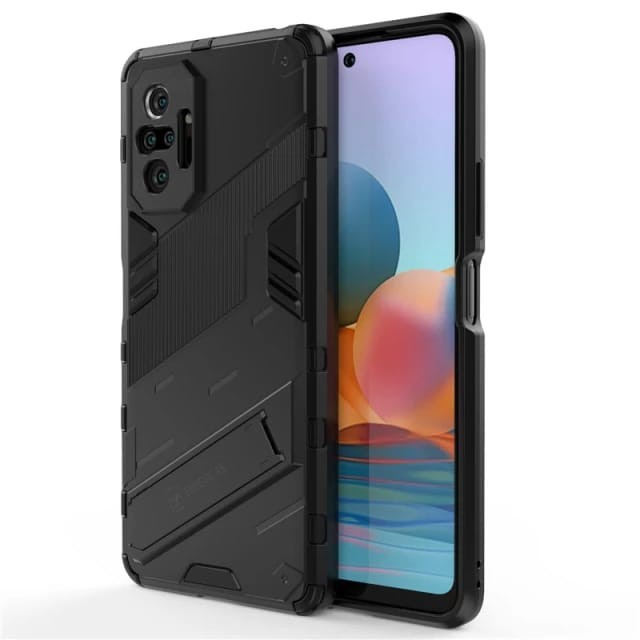 REDMI NOTE 12 4G 12 PRO 5G 11 11 PRO 10 10S 10 PRO SOFT CASE KICKSTAND CYBERPUNK SERIES