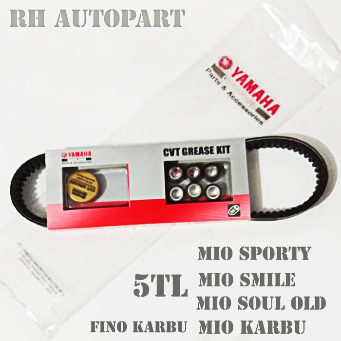 Vanbelt Assy Mio Sporty Vanbelt Mio Soul Vanbelt Mio Smile Vanbelt Fino Karbu V belt Mio Sporty 5TL