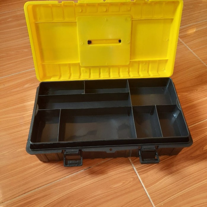 Toolbox Tool Box Plastik Tebal Merk KENMASTER / Box Peralatan Kerja / Tempat Alat Perkakas