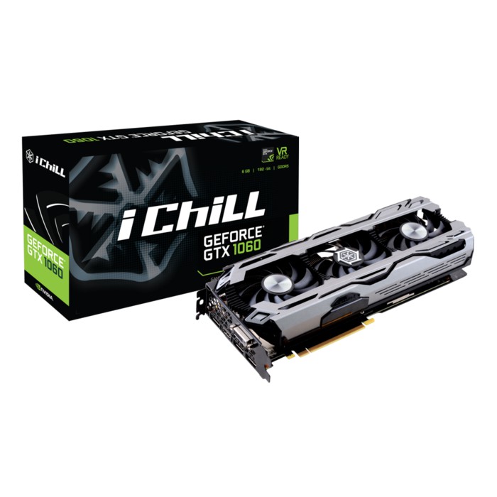 Inno3D GTX 1060 IChiLL X3 6GB DDR5 192 bit (3 FAN) - Garansi RESMI