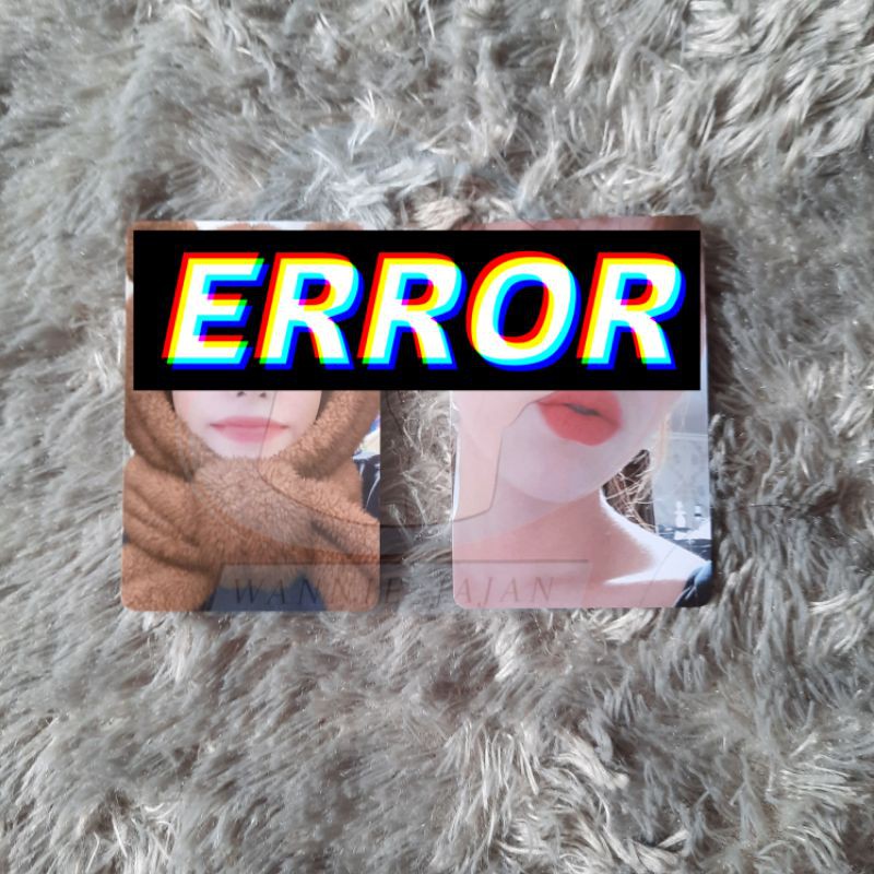 RED VELVET WENDY PHOTOCARD DEAR U LETTER PC SURAT RV