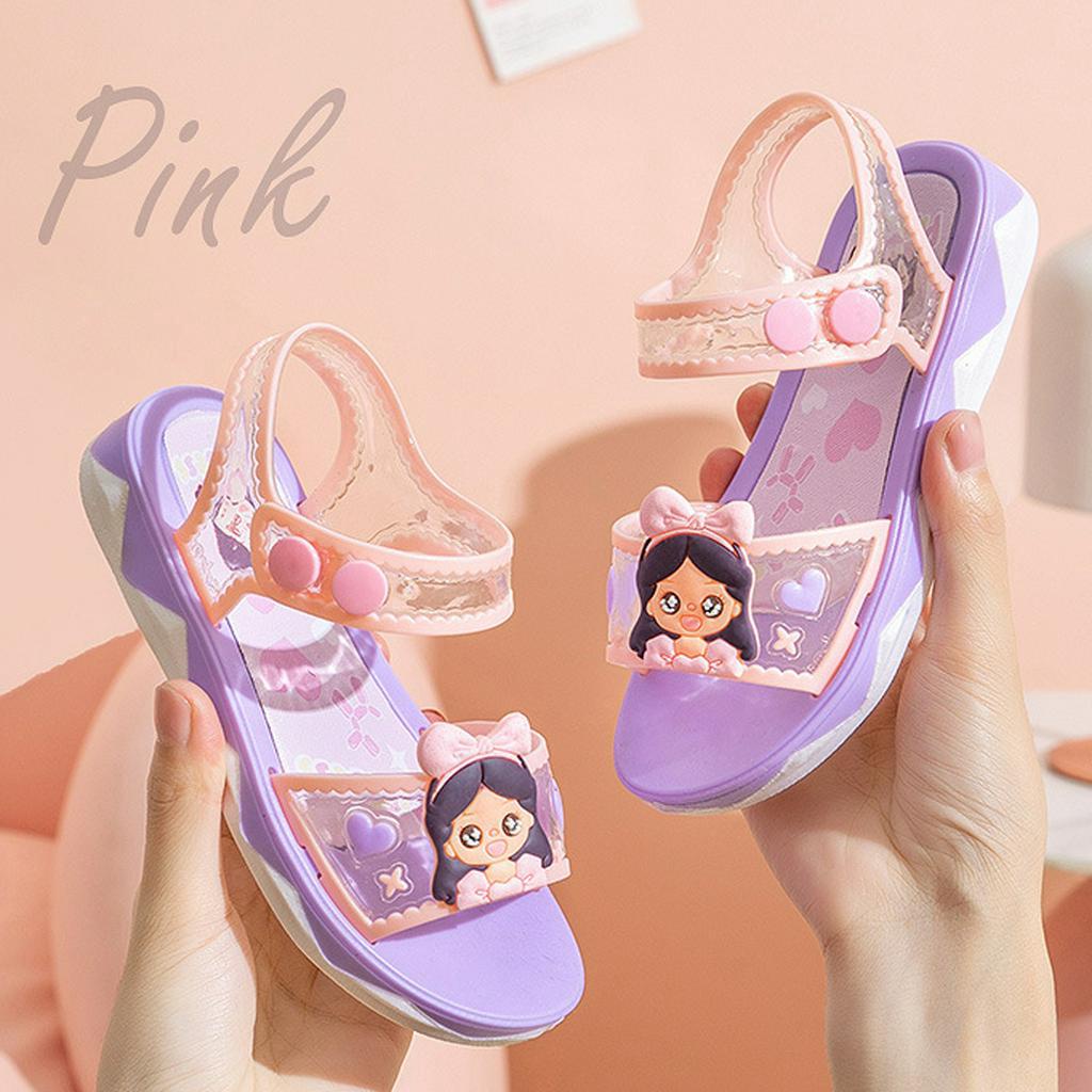 OkayBaby B314 Sandal Anak Perempuan Original Sepatu Import Fashion Bahan Lembut Terbaru Kekinian