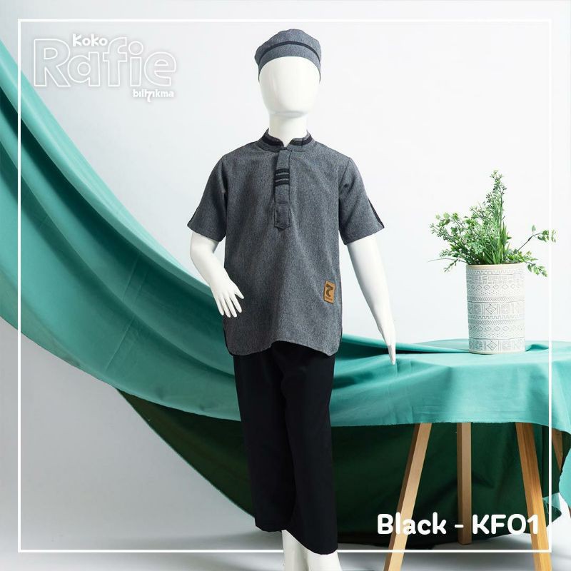 Koko Kurta Rafie By Bilhikma / set koko anak