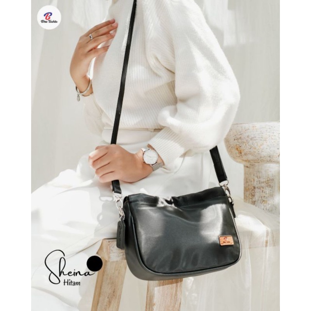 SHEINA Bag By Biru Tsabita Chocoly Tas selempang serut slempang slingbag sling bag bahu wanita
