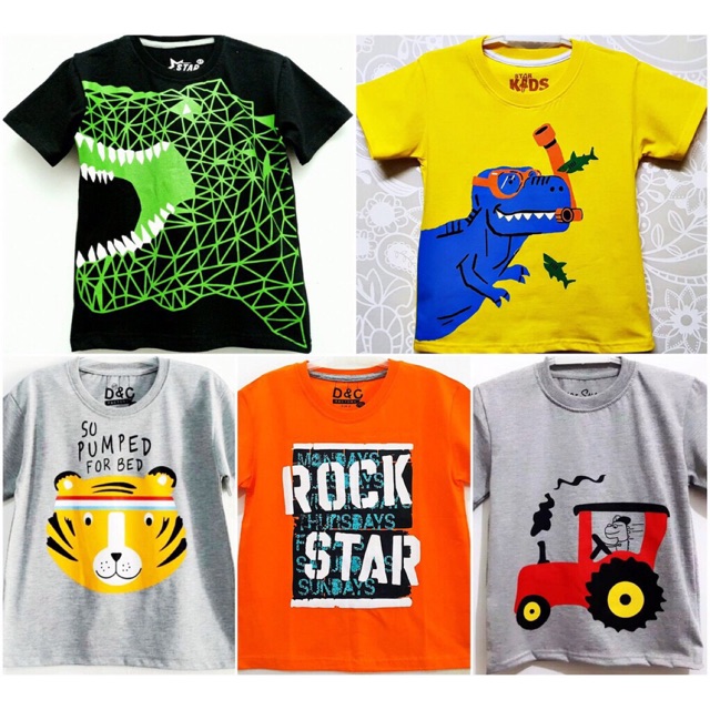 kaos anak laki laki 10 tahun