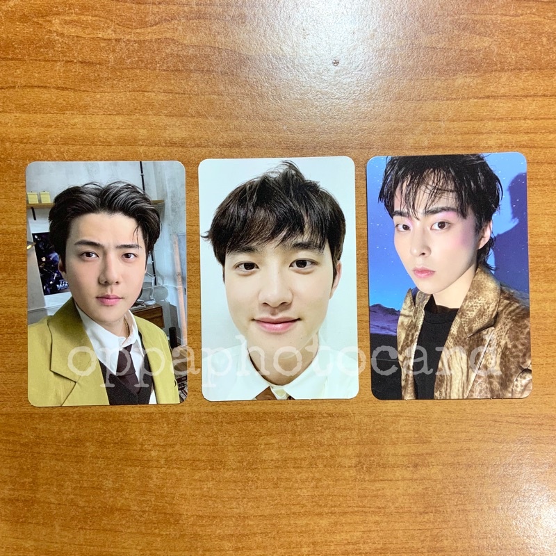 Official Photocard PC Sehun / D.O. / XIUMIN EXO DFTF Don’t Fight The Feeling