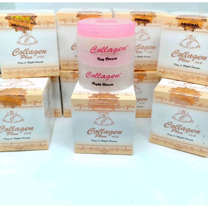 Collagen siang dan malam original malaysia hologram emas