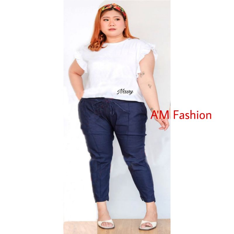 BAGGY PANT SUPER JUMBO BAGGY PANT PINGGANG KARET BAGGY IMPORT