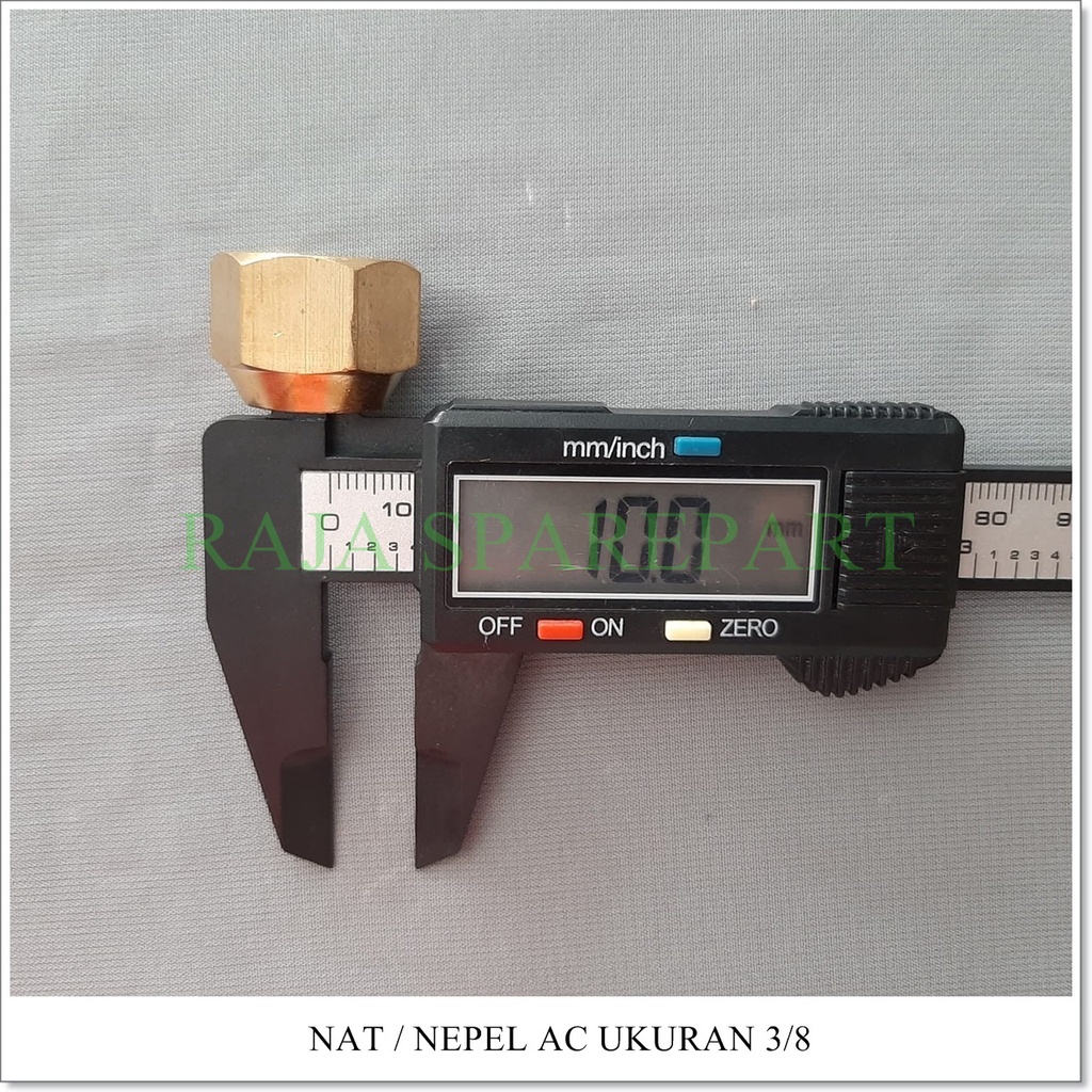 NAT / NEPEL Pipa AC Ukuran 3/8&quot;