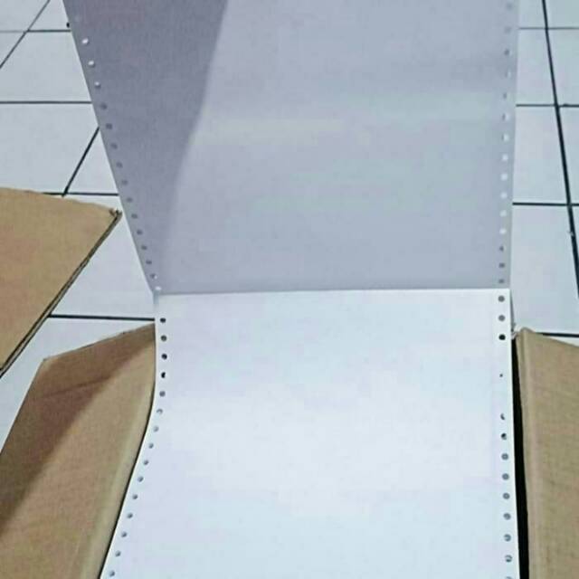 

Kertas Komputer 9.5x13/2 1 ply continuous form
